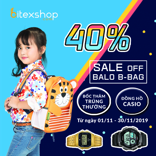 ƯU ĐÃI KHỦNG THÁNG 11 - GIẢM GIÁ SẬP SÀN BALO BBAG