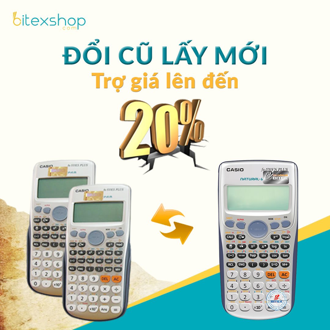 ĐỔI MÁY CŨ LẤY MÁY MỚI - TRỢ GIÁ LÊN ĐẾN 20%