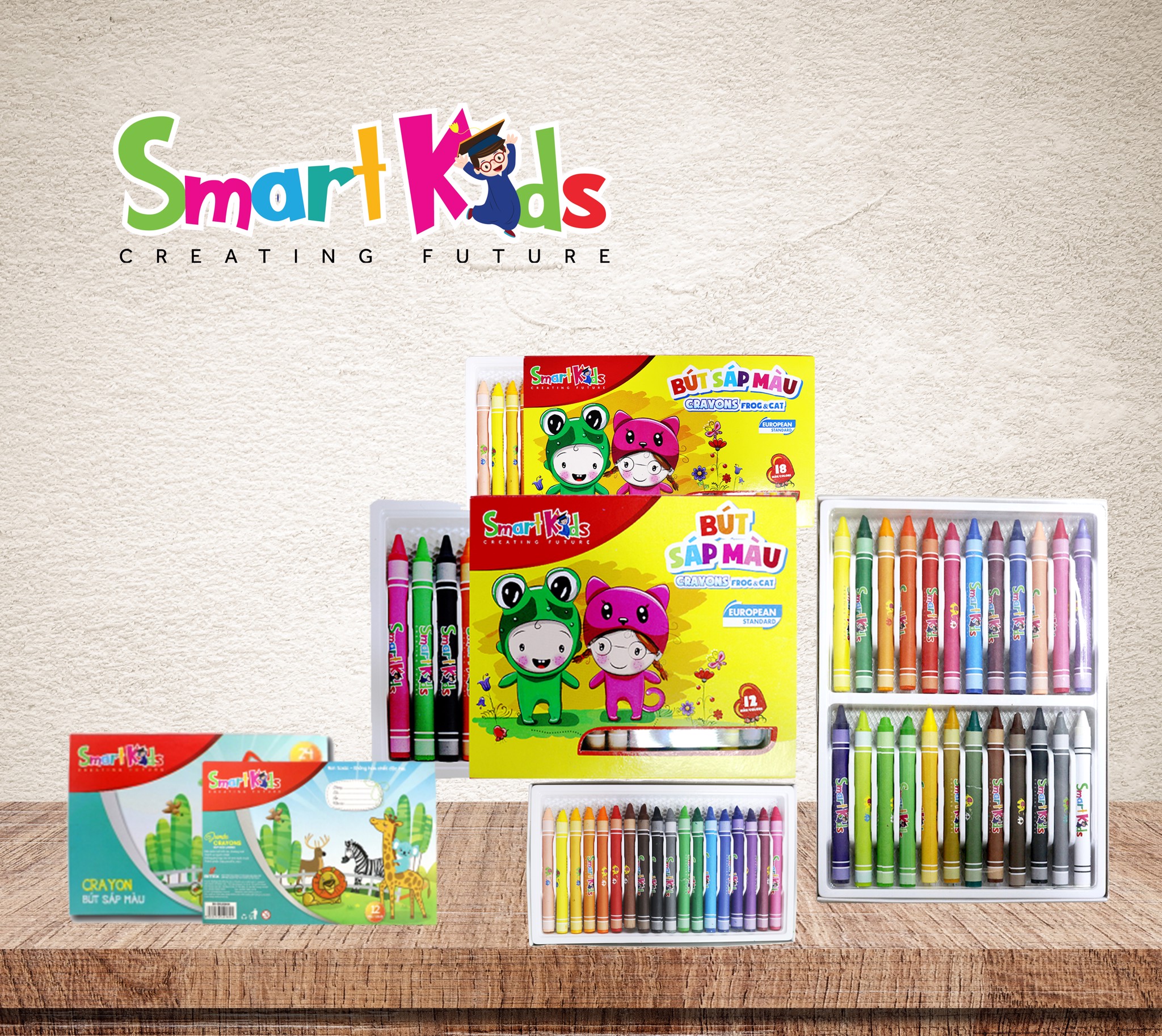 Bút sáp màu Smartkids có ưu điểm gì mà cả mẹ và bé đều yêu thích?