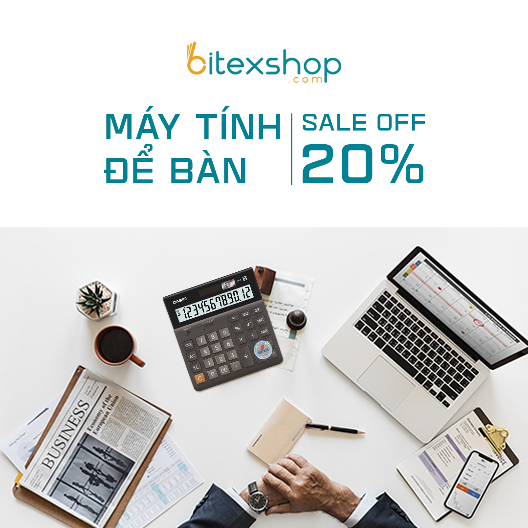 GIẢM GIÁ LÊN ĐẾN 20% CHO MÁY TÍNH ĐỂ BÀN CASIO TRONG THÁNG 11