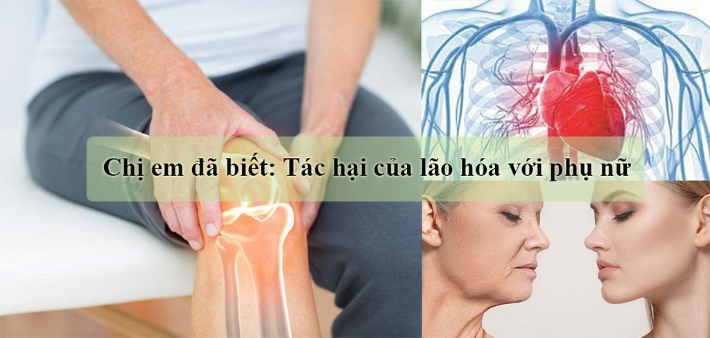 Chị em đã biết: Tác hại của lão hóa với phụ nữ