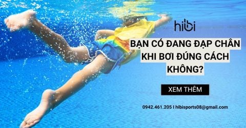 Bạn có đang đạp chân khi bơi đúng cách không?
