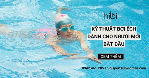 Kỹ thuật bơi ếch dành cho người mới bắt đầu
