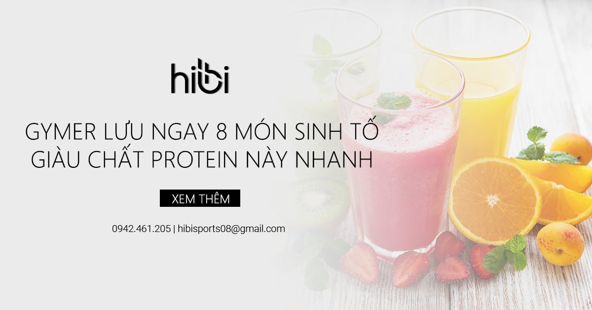 Gymer Lưu Ngay 8 Món Sinh Tố Giàu Chất Protein Này Nhanh