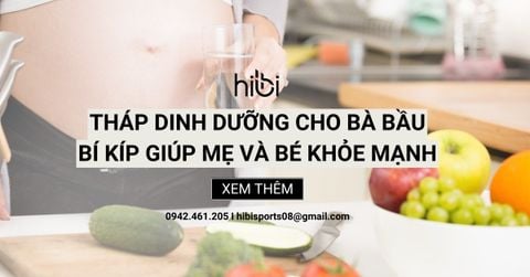 Tháp Dinh Dưỡng Cho Bà Bầu - Bí Kíp Giúp Mẹ Và Bé Khỏe Mạnh