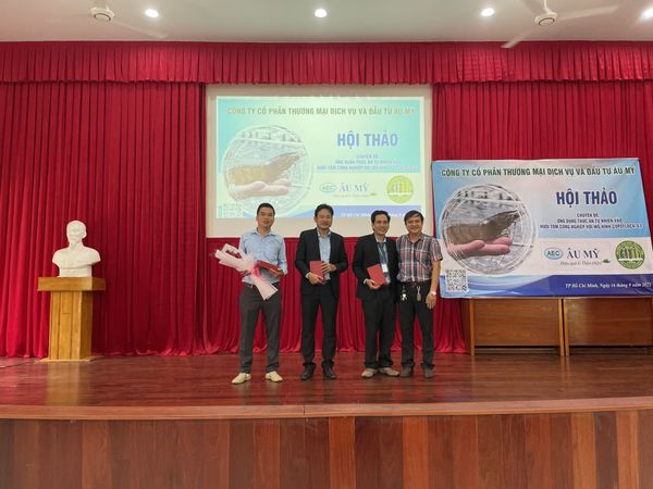 ÂU MỸ AEC GIỚI THIỆU MÔ HÌNH COPEFLOCK63 TẠI TRƯỜNG ĐẠI HỌC NÔNG LÂM