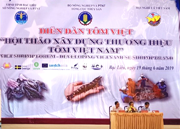 AEC Đồng hành xây dựng thương hiệu Tôm Việt