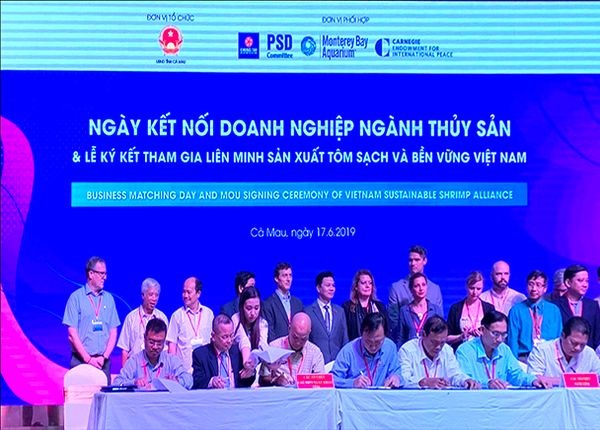 Công ty Âu Mỹ - AEC tham gia “Ngày kết nối doanh nghiệp ngành thủy sản”