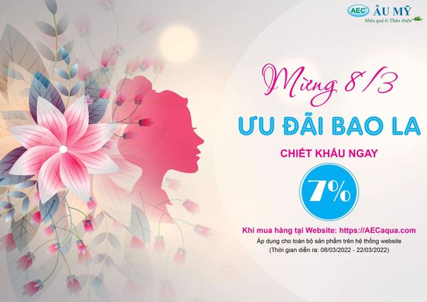 Thể Lệ Chương Trình khuyến mãi mừng 8/3 - Ưu đãi bao la