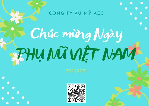 CÔNG TY ÂU MỸ AEC CHÚC MỪNG NGÀY PHỤ NỮ VIỆT NAM 20/10