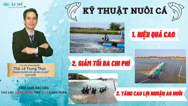 Thông báo về chương trình đào tạo “Kỹ thuật nuôi cá lợi nhuận cao AEC–CA09”