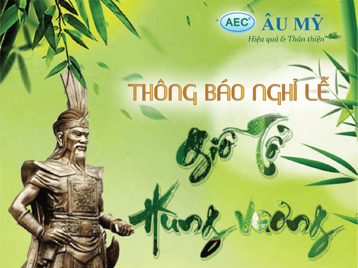 Thông báo thời gian nghỉ Lễ Giổ Tổ Hùng Vương