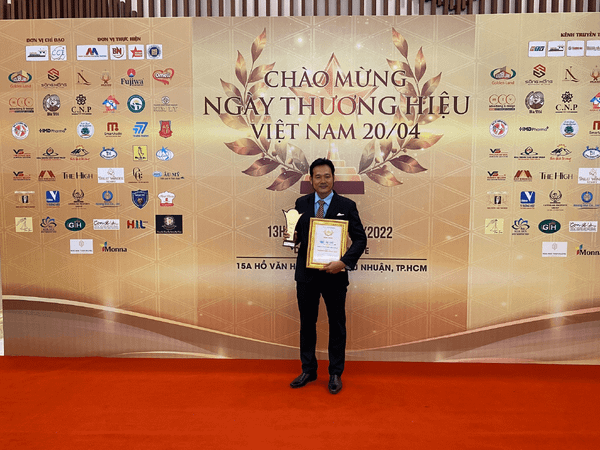 ÂU MỸ AEC VINH DỰ NHẬN ĐƯỢC GIẢI THƯỞNG “THƯƠNG HIỆU VÀNG 2022”