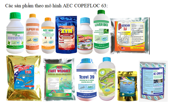 Các sản phẩm theo mô hình AEC COPEFLOC 63: