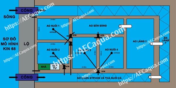 Sơ đồ thứ 1 mô hình KIN 68 công ty Âu Mỹ AEC