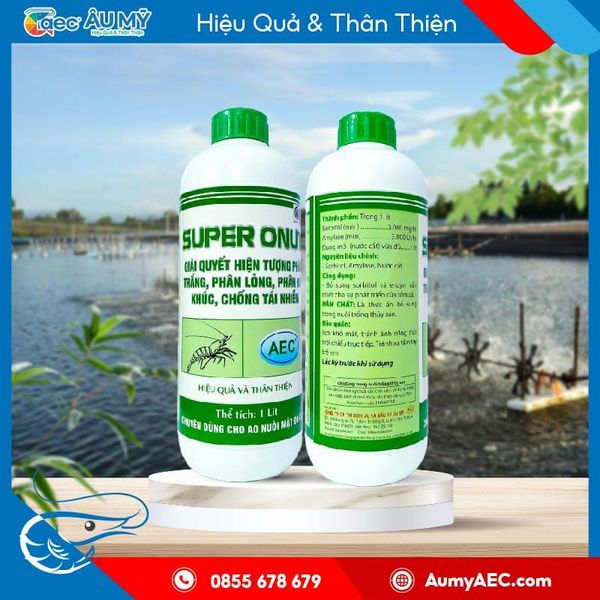 Super Onut giải quyết bệnh phân trắng