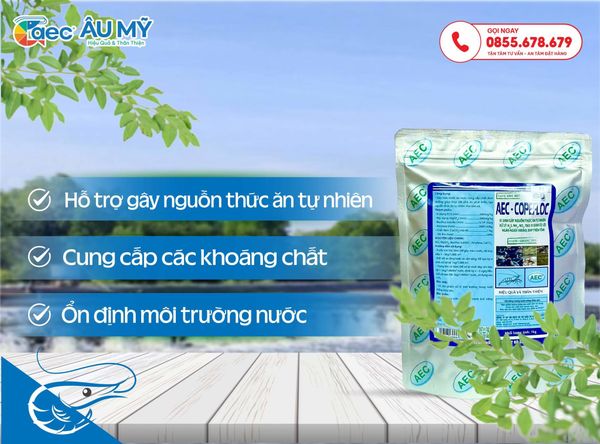 vi sinh gây thức ăn tự nhiên AEC Copefloc