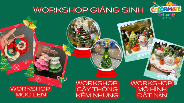 WORKSHOP GIÁNG SINH TẠI COLORMATE