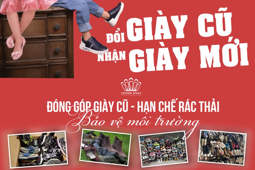 CÁC SẢN PHẨM ĐỒNG HÀNH CÙNG CHƯƠNG TRÌNH “ĐỔI GIÀY