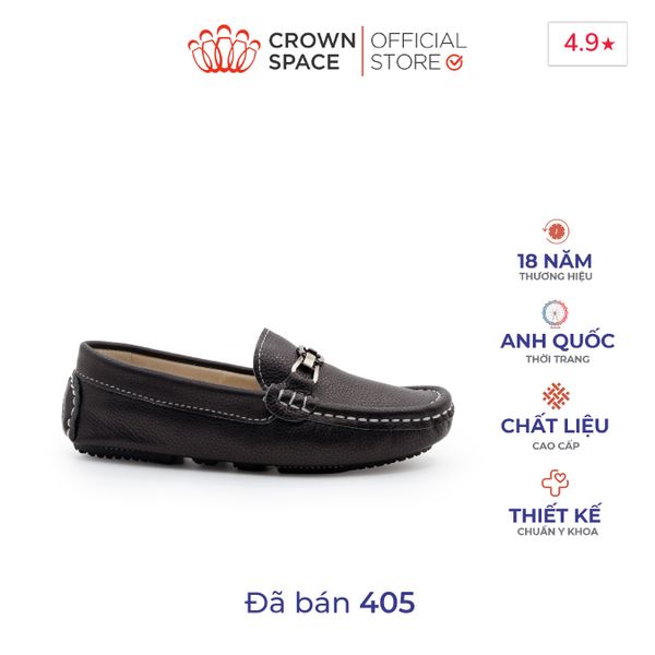 Giày Moca Trẻ Em Cao Cấp CRUK451 - Chính Hãng Crown Space: Lựa Chọn Thời Trang Và Tiện Lợi Cho Bé Yêu