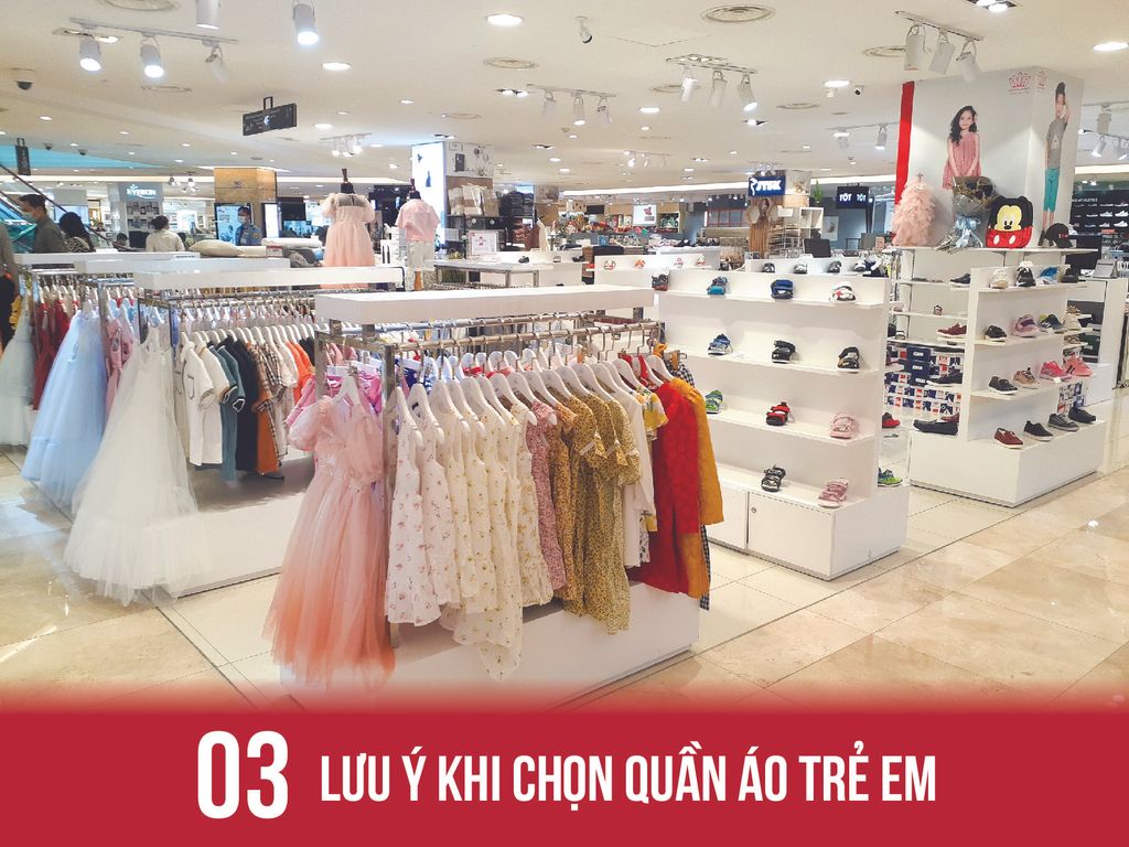 03 Lưu Ý Khi Mua Quần Áo Trẻ Em