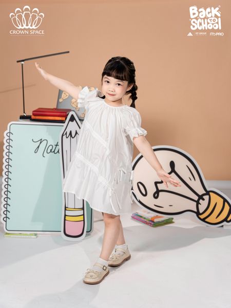 Váy Hè Crown Space Dành Cho Bé Gái CKGS2831202 - Nàng Thơ Của Mùa Hè