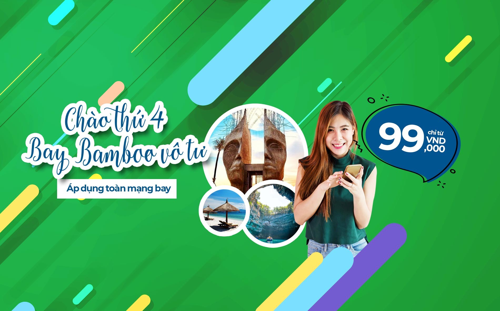 vé máy bay giá rẻ Bamboo Airways
