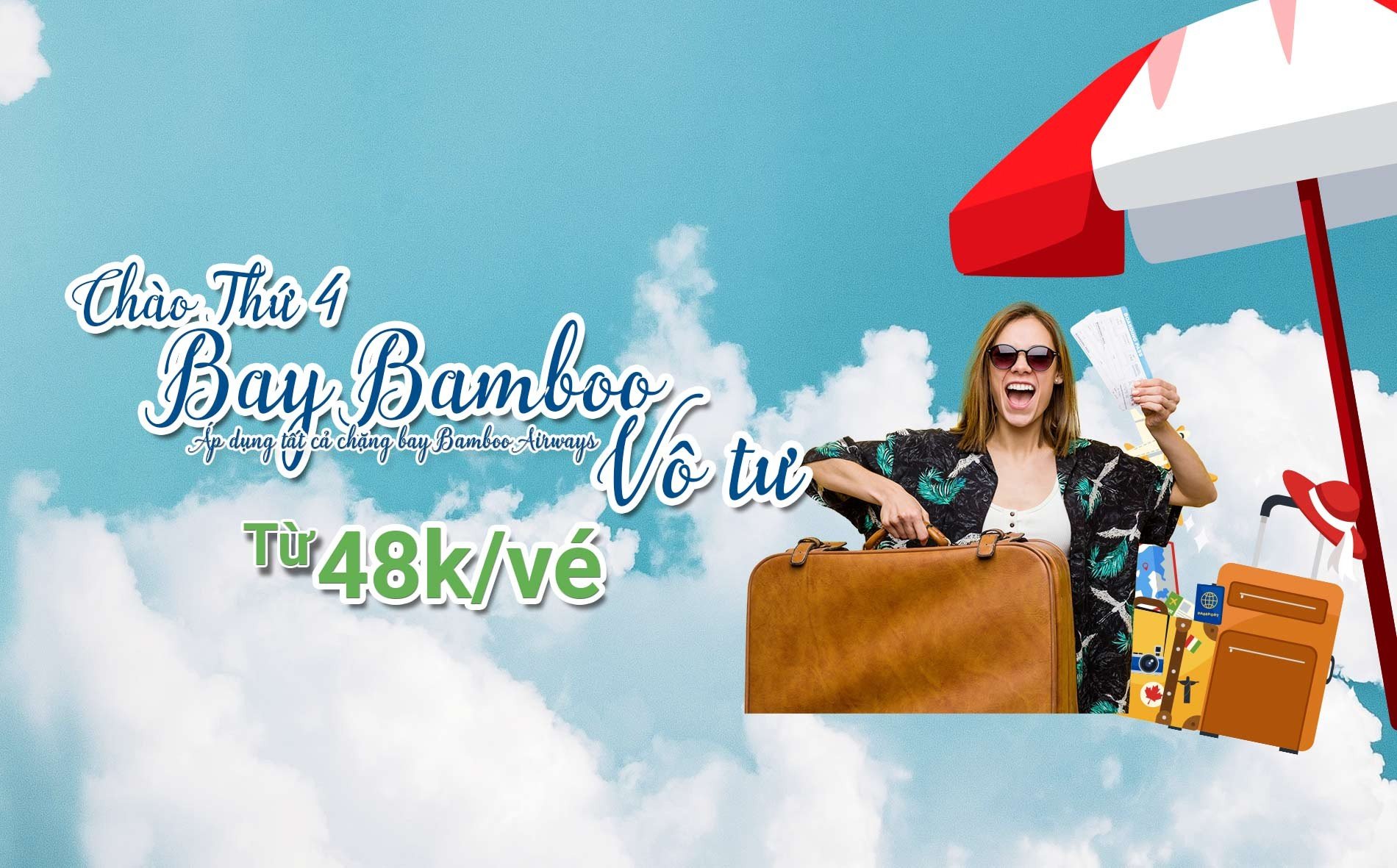 vé máy bay giá rẻ Bamboo Airways