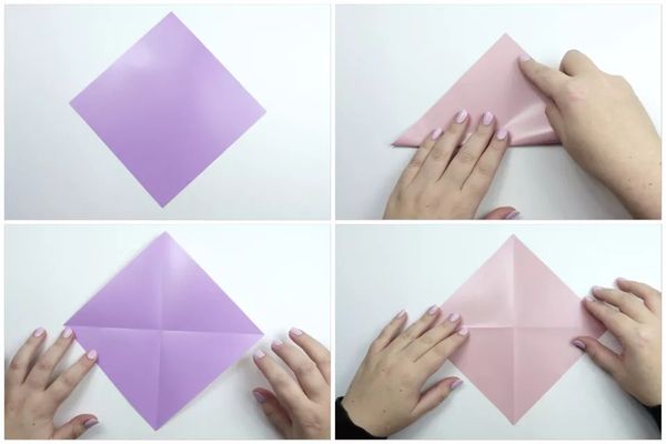 Cách làm bông tai origami cực xịn xò