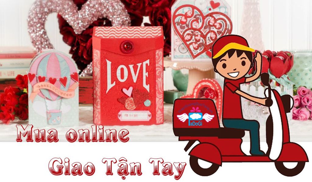 Dịch vụ chuyển quà valentine - lễ tình nhân - Thiên đường quà tặng padogi