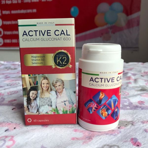 Viên bổ sung Canxi hữu cơ Active Cal sử dụng cho mọi lứa tuổi