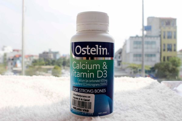 Ostelin một trong những nguôn dinh dưỡng bổ sung canxi thiết yếu cho mẹ bầu