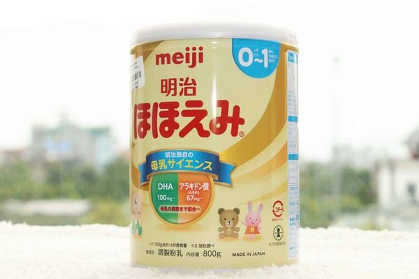 Sữa Meiji hàng nội địa có chất lượng hơn hẳn