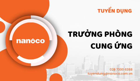 TRƯỞNG PHÒNG CUNG ỨNG - NHÀ MÁY LONG AN