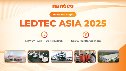 Nanoco chính thức có mặt tại triển lãm LEDTEC ASIA 2025