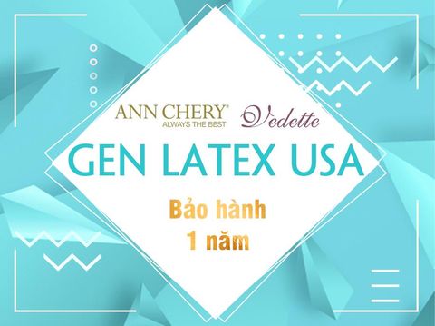 GEN LATEX USA - BẢO HÀNH 1 NĂM