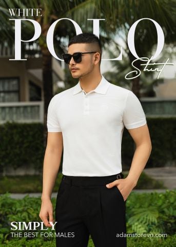 𝐖𝐇𝐈𝐓𝐄 𝐏𝐎𝐋𝐎 𝐒𝐇𝐈𝐑𝐓 | 𝐒𝐈𝐌𝐏𝐋𝐘 𝐓𝐇𝐄 𝐁𝐄𝐒𝐓 𝐅𝐎𝐑 𝐌𝐀𝐋𝐄𝐒