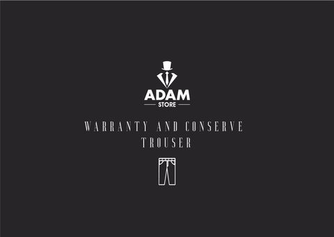 [CHÍNH SÁCH BẢO HÀNH VÀ HƯỚNG DẪN BẢO QUẢN SẢN PHẨM] QUẦN ÂU