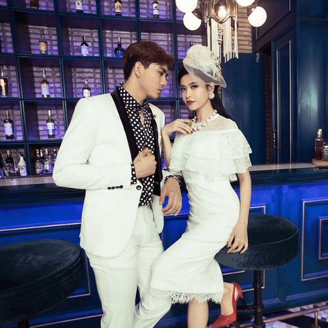 Tim lại làm say đắm bao trái tim với vest trắng Adam Store