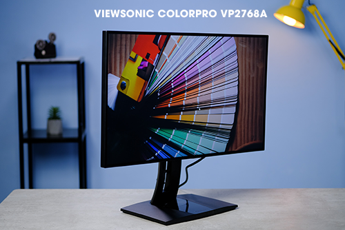 Trên tay màn hình ViewSonic ColorPro VP2768a: chuẩn Pantone, màu được cân sẵn.