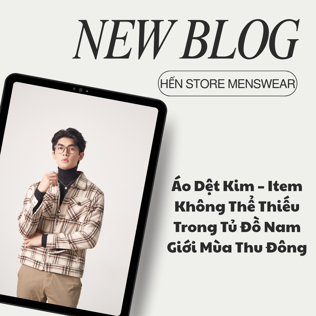 Áo Dệt Kim – Item Không Thể Thiếu Trong Tủ Đồ Nam Giới Mùa Thu Đông
