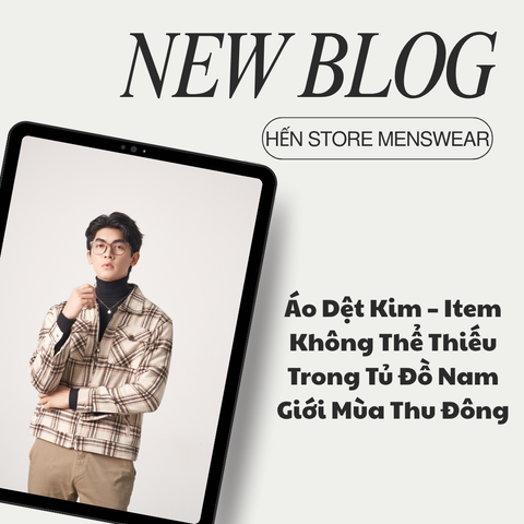 Áo Dệt Kim – Item Không Thể Thiếu Trong Tủ Đồ Nam Giới Mùa Thu Đông