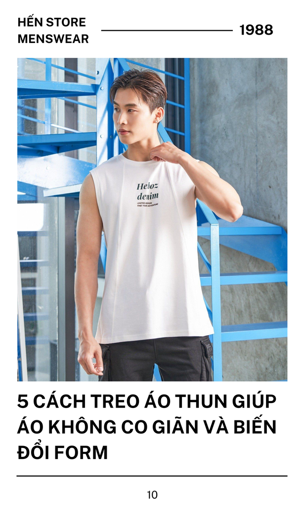 5 Cách Treo Áo Thun Giúp Áo Không Co Giãn Và Biến Đổi Form