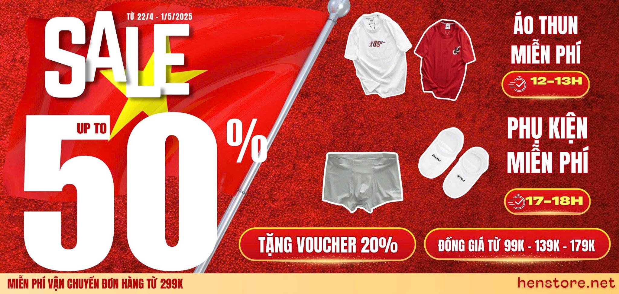 SALE LỚN MỪNG ĐẠI LỄ