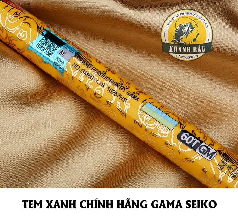Cần tay GAMA-SEIKO HOÀNG LONG Limited Bộ 3 Cây