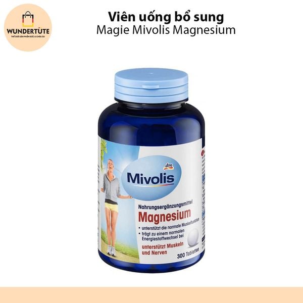 Viên uống bổ sung Magie Mivolis Magnesium