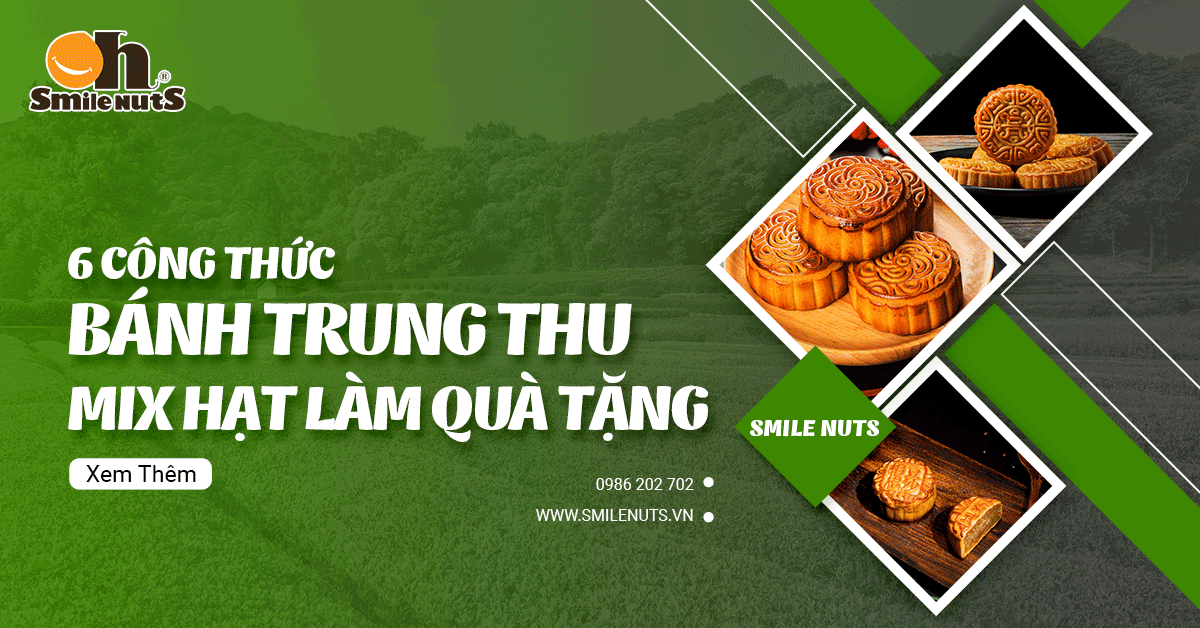 6 Công Thức Bánh Trung Thu Mix Hạt Làm Quà Tặng Gia Đình