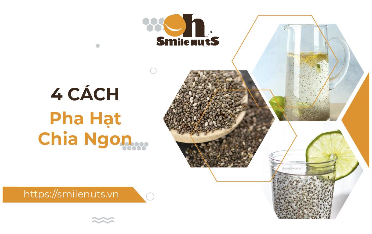 4 Cách Pha Hạt Chia Ngon Thanh Lọc Mùa Nóng Bức
