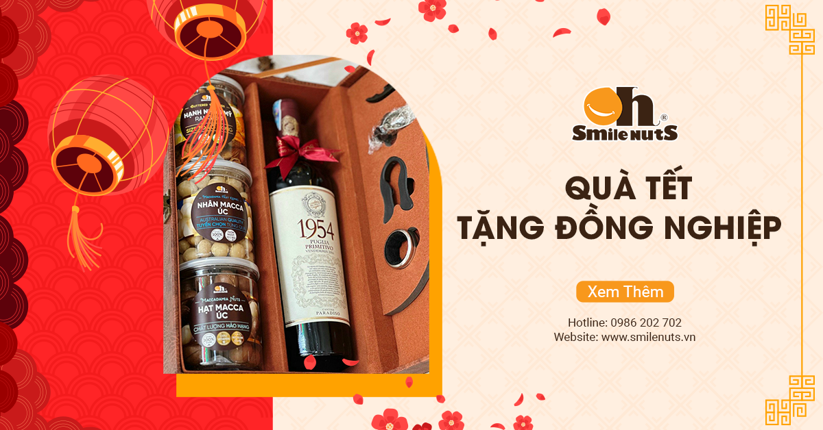 8 Hộp Quà Tết Các Loại Hạt Dành Tặng Đồng Nghiệp