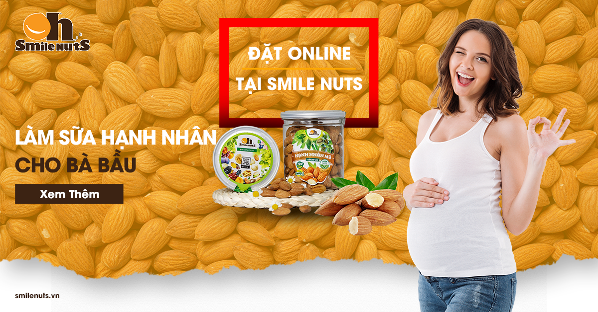 Làm Sữa Hạnh Nhân Tại Nhà Cho Bà Bầu